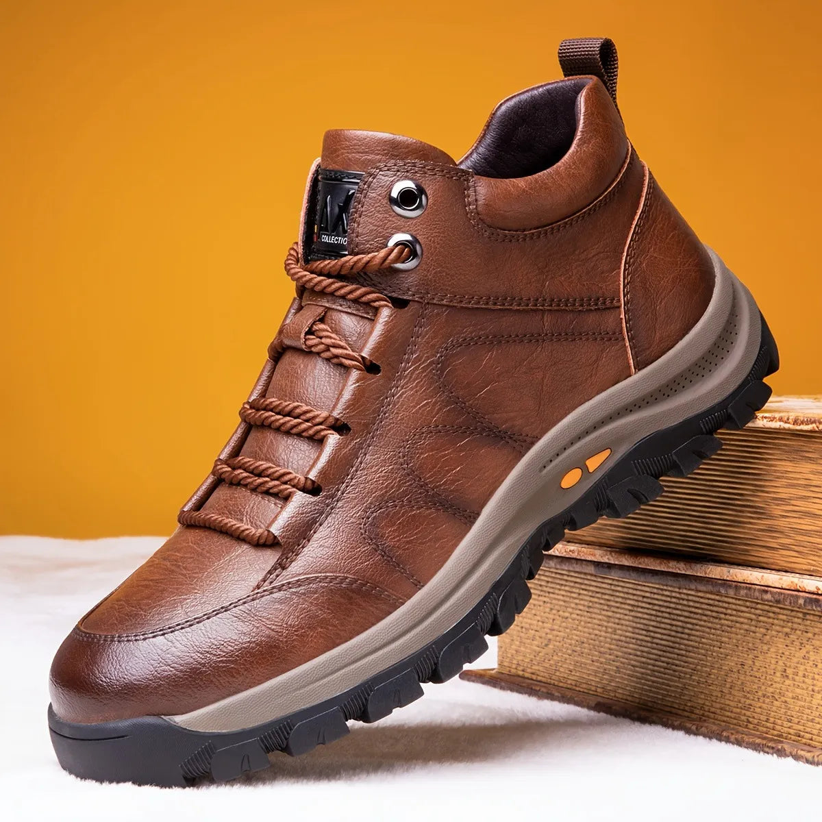 Turistické boty SLANCKS® Insulated - Vyrobené z italské kůže, s oporou klenby pro pohodlí, odolnost a úlevu od nepohodlí nohou!