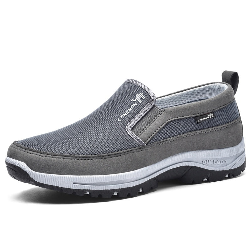 【🔥Dnes za poloviční cenu - nenechte si to ujít】 Ergonomicky navržená ortopedická obuv - design podpory klenby 👞Snadno se zbavte bolesti nohou