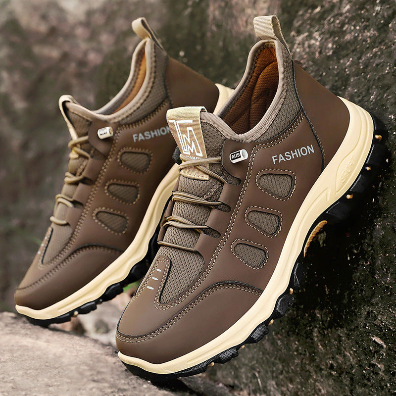 🔥50% sleva - Nenechte si to ujít! | Pánské outdoorové boty SLANCKS® | S oporou klenby. Protiskluzové a prodyšné pro celodenní pohodlí.