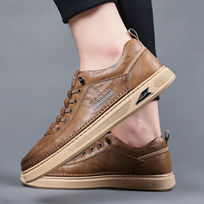 🐂 Scarpe da uomo in pelle di vitello prodotte in Australia 👞 Cucite a mano, facili da indossare e da togliere ✅ Supporto dell'arco plantare, sollievo dal dolore - camminare confortevole