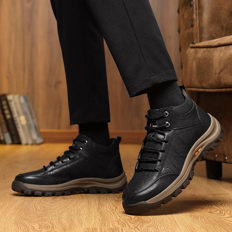 Turistické boty SLANCKS® Insulated - Vyrobené z italské kůže, s oporou klenby pro pohodlí, odolnost a úlevu od nepohodlí nohou!