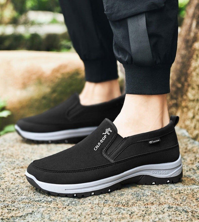 【🔥Dnes za poloviční cenu - nenechte si to ujít】 Ergonomicky navržená ortopedická obuv - design podpory klenby 👞Snadno se zbavte bolesti nohou