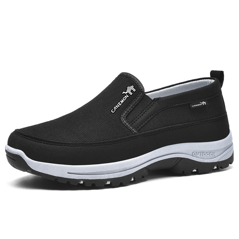 【🔥Dnes za poloviční cenu - nenechte si to ujít】 Ergonomicky navržená ortopedická obuv - design podpory klenby 👞Snadno se zbavte bolesti nohou