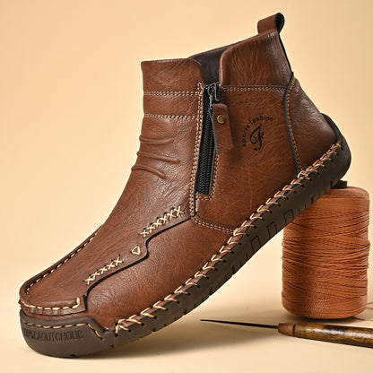 (🔥Sleva 50 % pouze dnes!) Elegantní prémiové ortopedické boty 👞 – Zbavte se bolesti díky ergonomickému designu