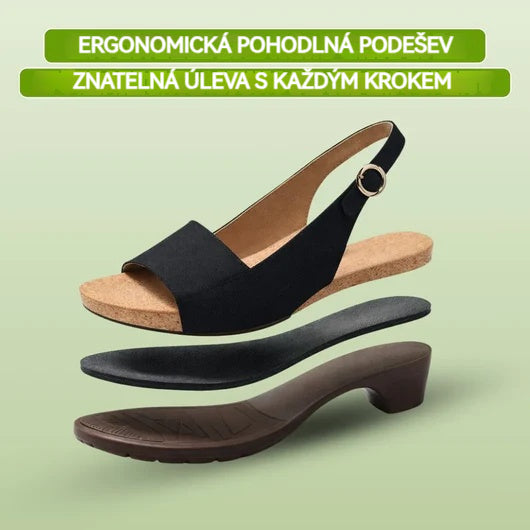Komfortní sandály Ventorte s protiskluzovou podrážkou – maximální pohodlí – originál