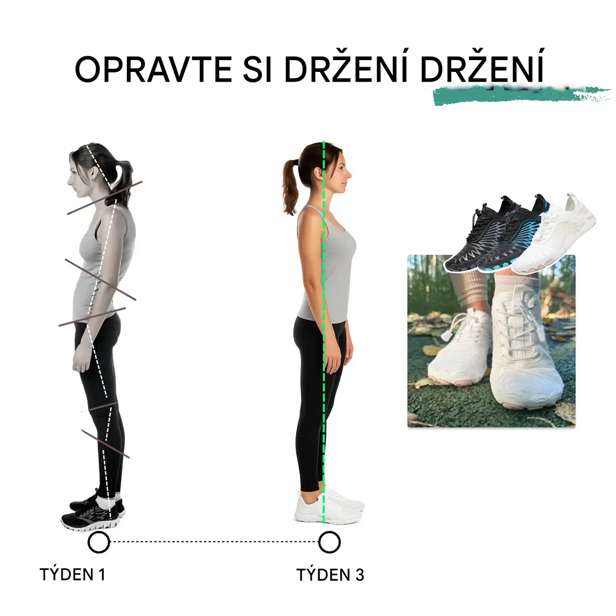 🔥Časově omezená sleva 50 %, nejoblíbenější ortopedická barefoot obuv roku 2026, 3 dny k úlevě od bolesti nohou