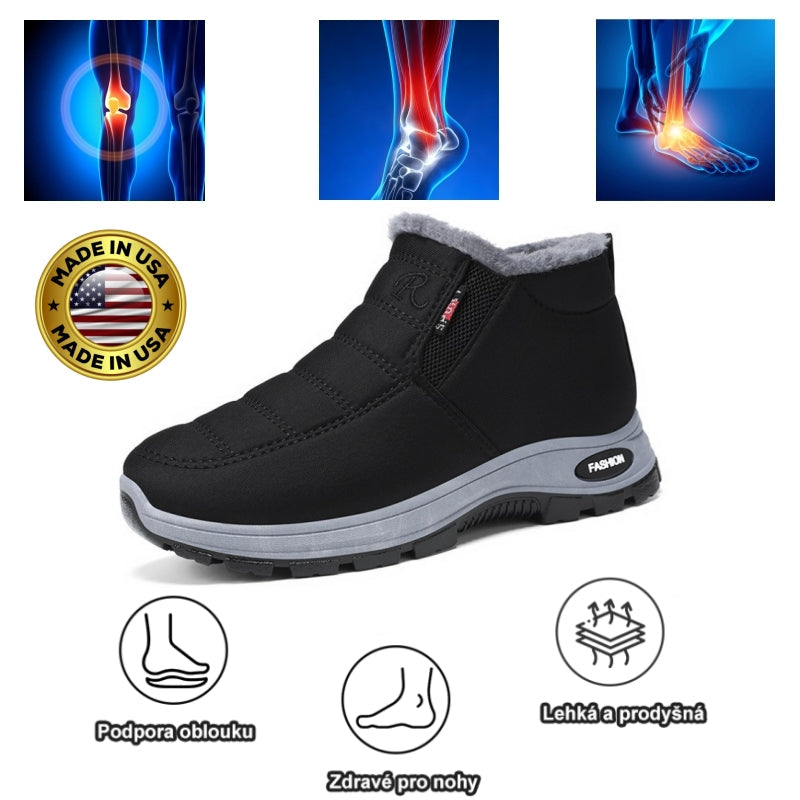 Zimní ortopedické boty Slancks® | Měkké, pohodlné, unisex, ergonomicky tvarované