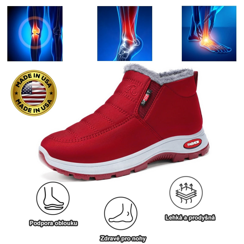 Zimní ortopedické boty Slancks® | Měkké, pohodlné, unisex, ergonomicky tvarované