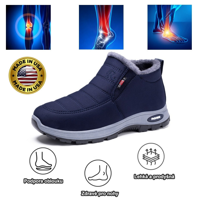 Zimní ortopedické boty Slancks® | Měkké, pohodlné, unisex, ergonomicky tvarované