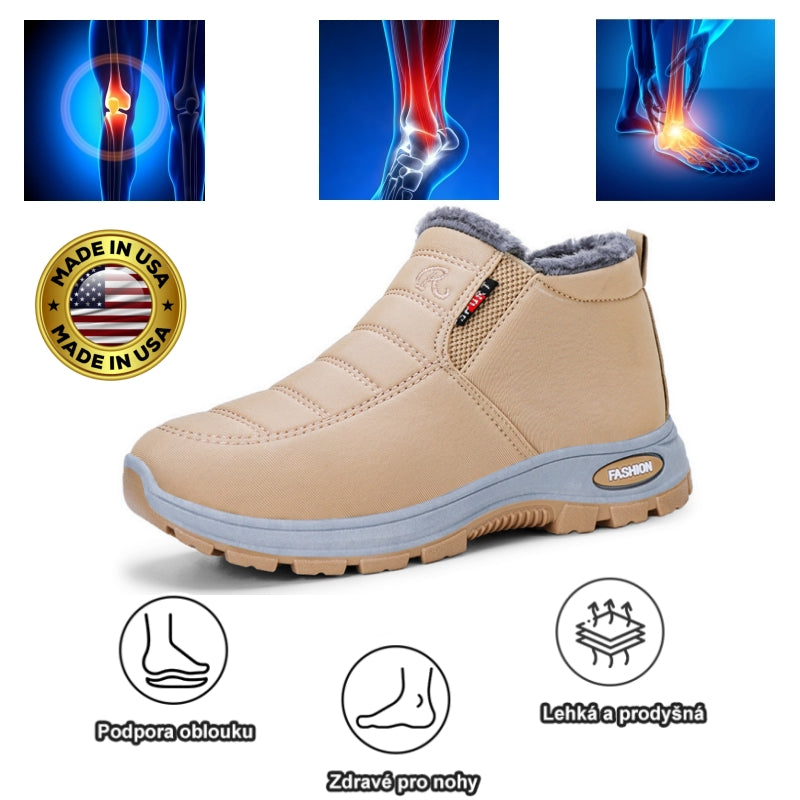 Zimní ortopedické boty Slancks® | Měkké, pohodlné, unisex, ergonomicky tvarované