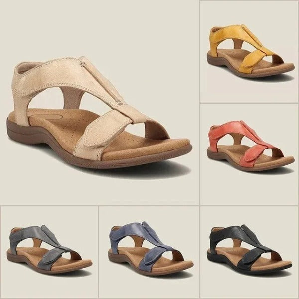 🎁Dnes za poloviční cenu - nenechte si to ujít| Ergonomicky tvarované ortopedické sandály - bezbolestná chůze👞Zajišťují pohodlnější chůzi