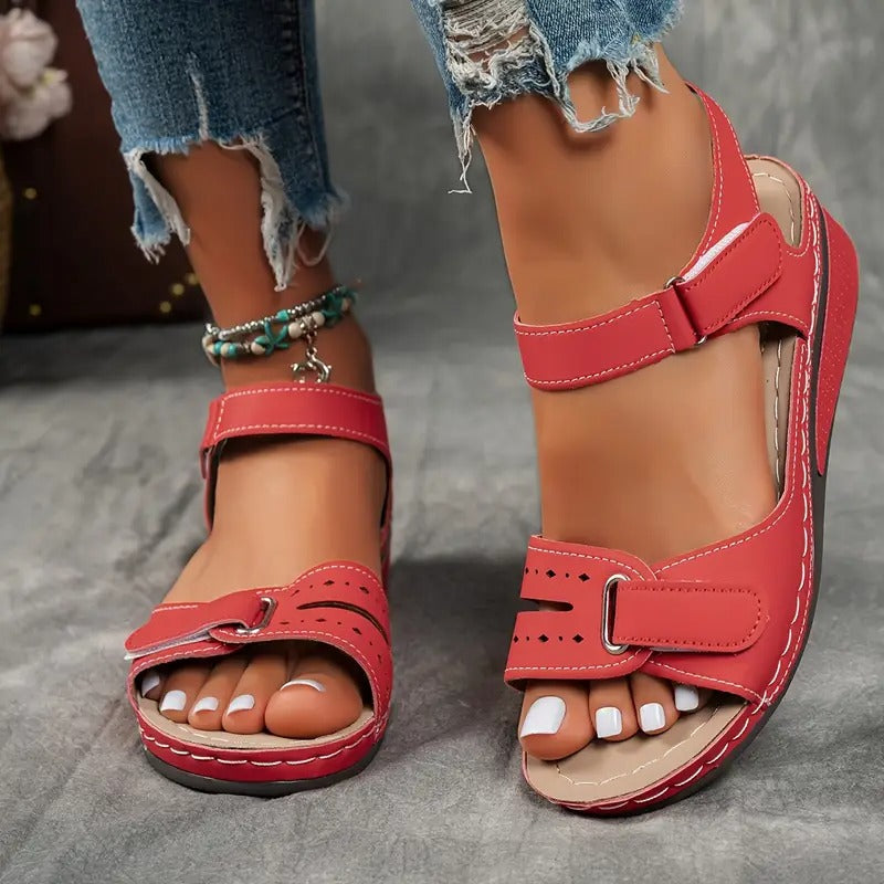 🎁Dnes za poloviční cenu - nenechte si to ujít| Ergonomicky tvarované ortopedické sandály - bezbolestná chůze👞Zajišťují pohodlnější chůzi