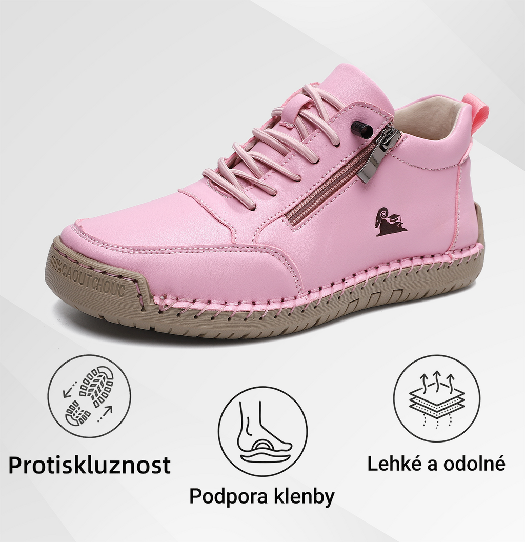 (🔥 50% sleva – Nenechte si ji ujít!) Vybraná obuv z telecí kůže – ortopedické boty – 👞 – odolné, protiskluzové a nepromokavé (podpora klenby, úleva od bolesti, unisex)