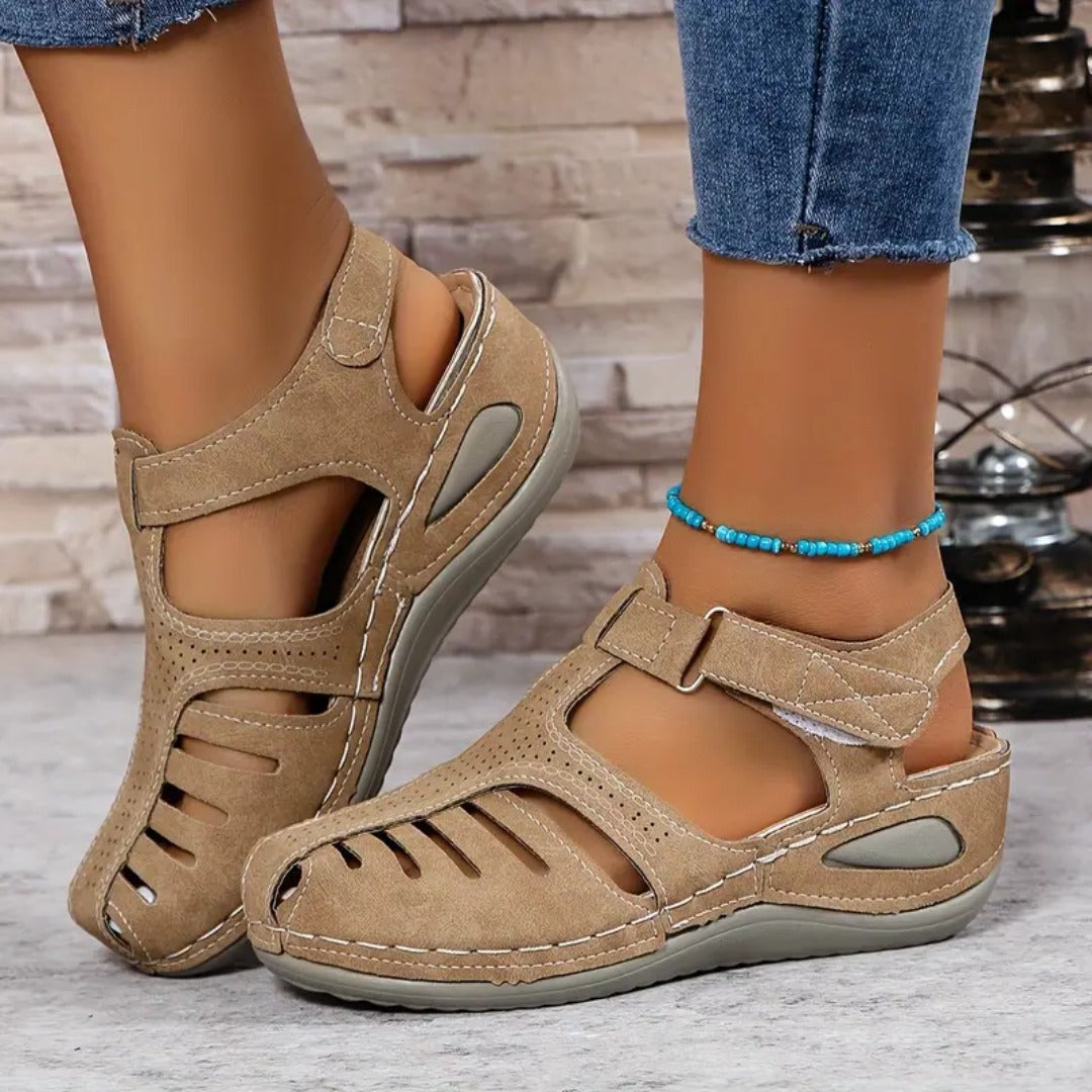 🔥Omezená doba 50% sleva - Letní ortopedické sandály - Ergonomický design✅ Udělejte chůzi pohodlnější