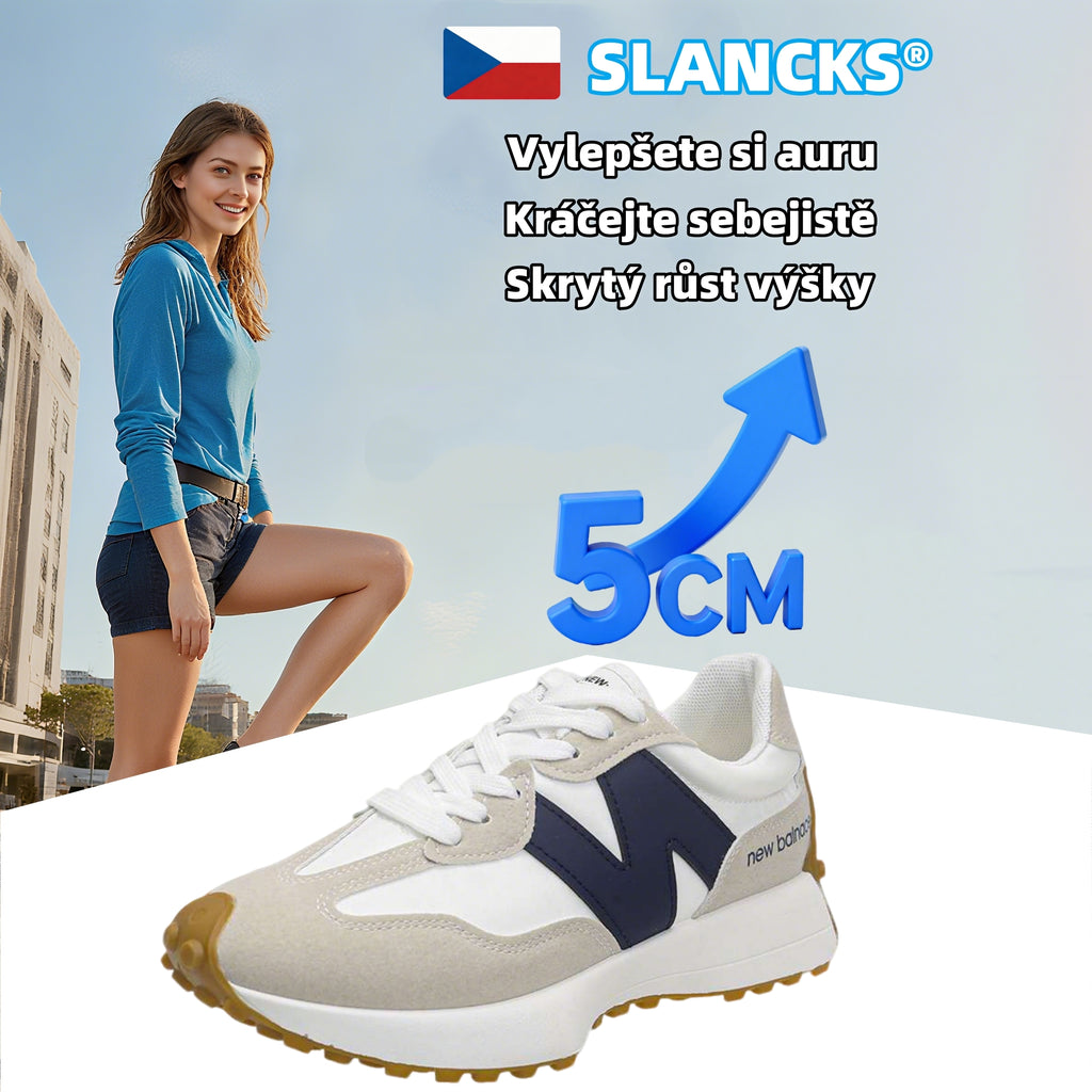 Ležérní obuv slancks® | S širokou špičkou pro snížení tlaku na chodidla.