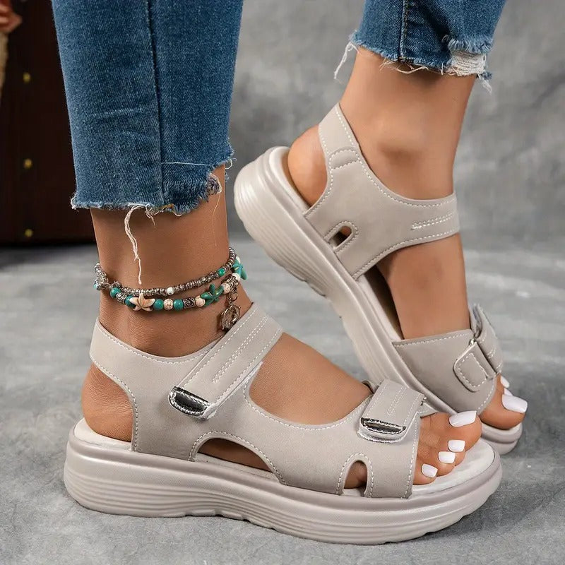 🎁Dnes za poloviční cenu - nenechte si to ujít| Ergonomicky tvarované ortopedické sandály - bezbolestná chůze👞Zajišťují pohodlnější chůzi