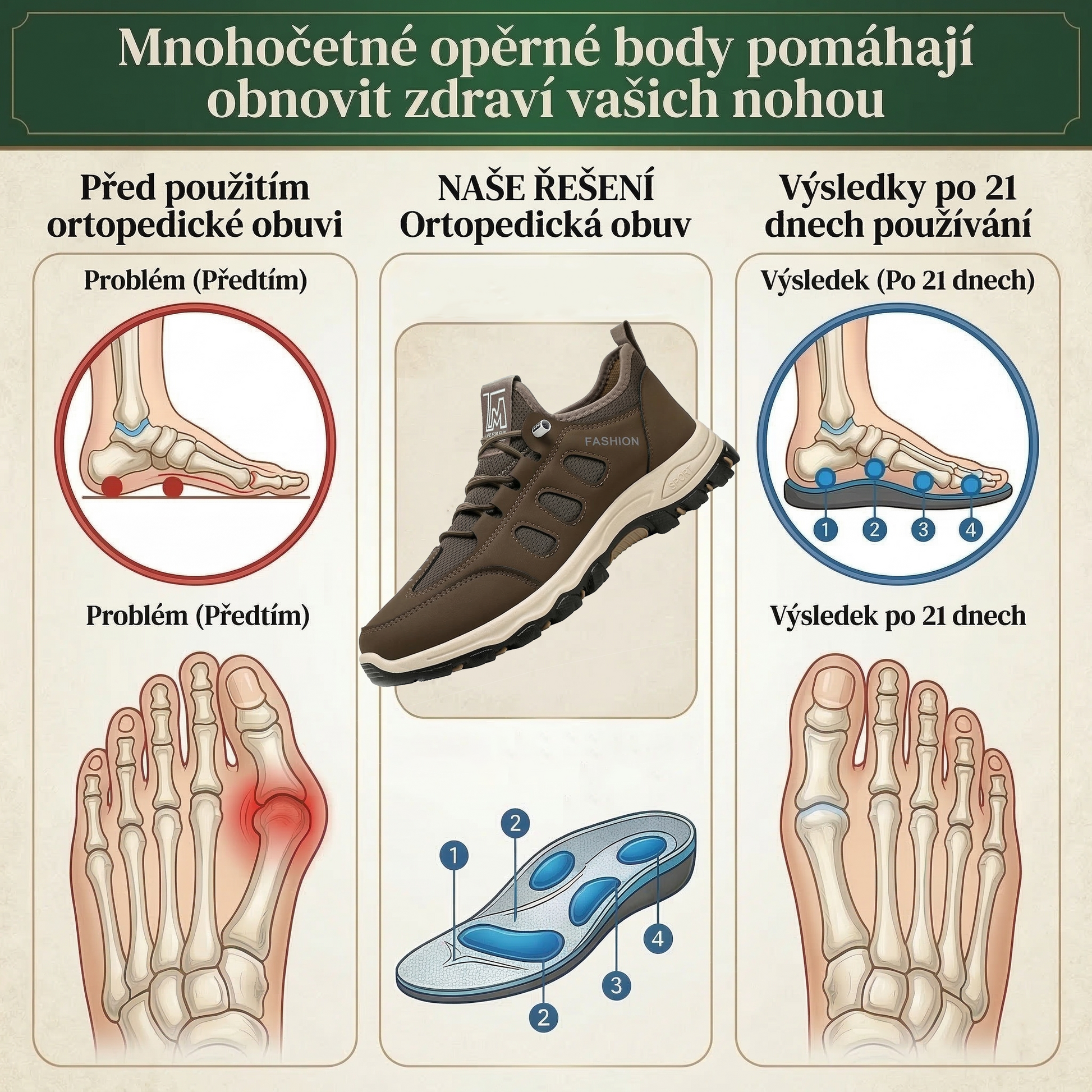 🔥50% sleva - Nenechte si to ujít! | Pánské outdoorové boty SLANCKS® | S oporou klenby. Protiskluzové a prodyšné pro celodenní pohodlí.