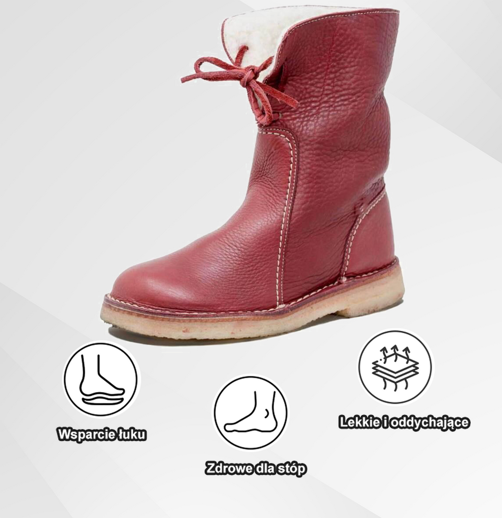 Slancks® | Měkké a pohodlné boty z ovčí kůže | S oporou klenby pro snadnější chůzi