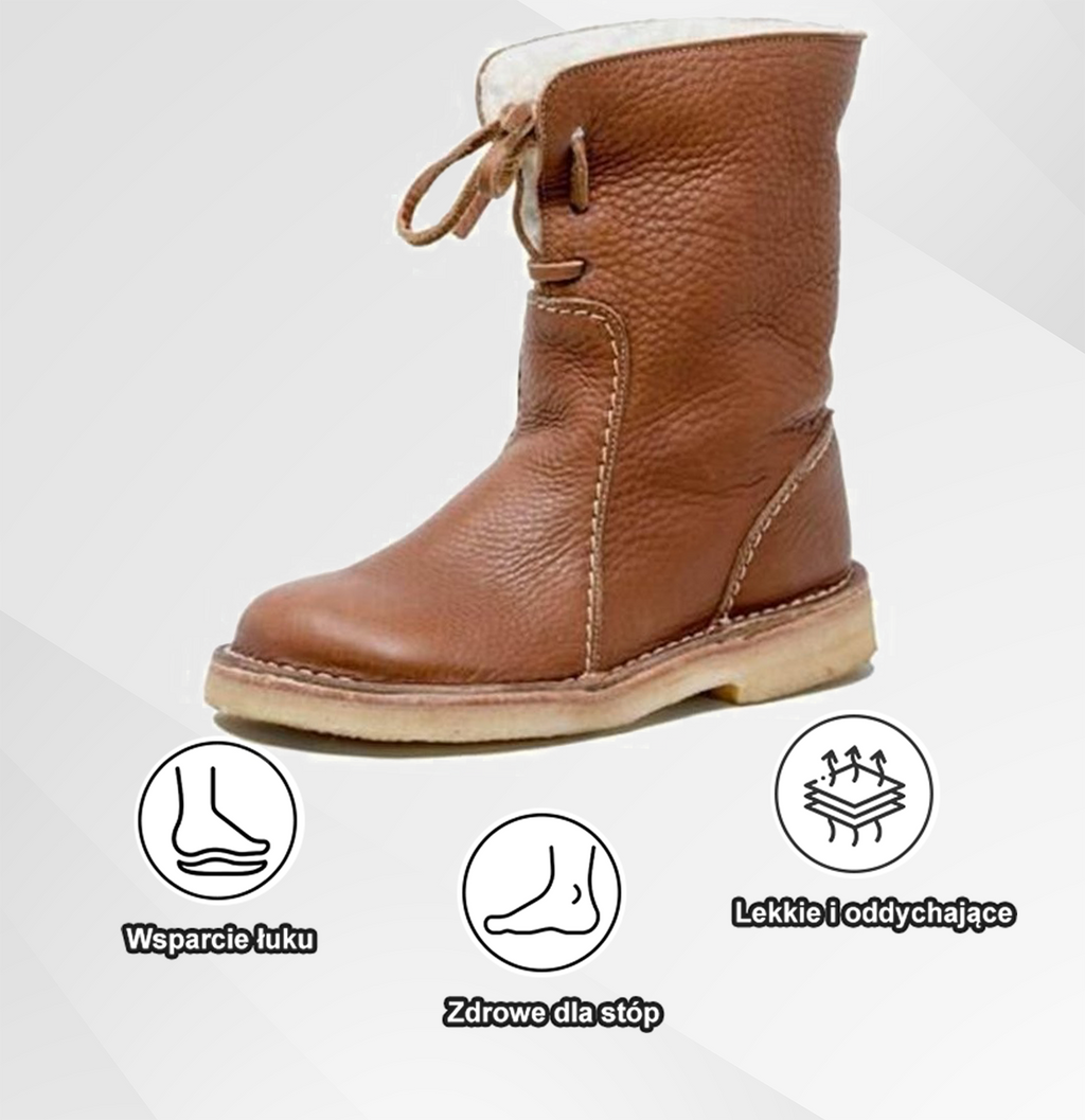 Slancks® | Měkké a pohodlné boty z ovčí kůže | S oporou klenby pro snadnější chůzi