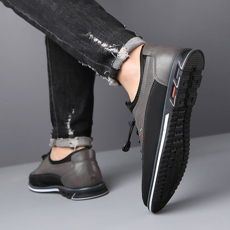 (🔥Dnes sleva 50 % – nenechte si to ujít!) Měkké a pohodlné americké kožené boty pro volný čas – ergonomicky tvarované (nebudete se cítit unavení ani po celodenní chůzi).