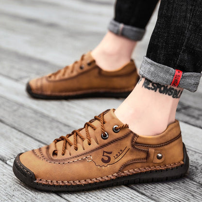 🔥50% sleva dnes⏰ | RENMIIX® Měkké a pohodlné italské luxusní ručně vyrobené boty z pravé kůže | Podpora klenby usnadňuje chůzi